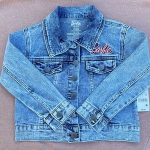 💕BARBIE 💕Stonewashed Denim Jacket NWT- Girl Revolution